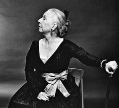 16 x 20" Coreografa Agnes de Mille, firmata da Jack Mitchell