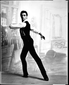 Vintage 16 x 20" dancer Bruce Marks in ABT's 'Miss Julie', signed by Jack Mitchell