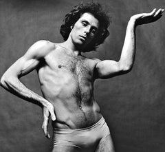 16 x 20" Dancer Jorge Donn, signed by Jack Mitchell