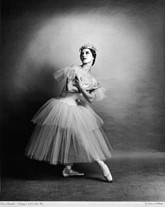 Vintage 16 x 20" Danish Ballerina Toni Lander, signed by Jack Mitchell