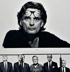 Le photographe Richard Avedon, 40,6 x 50,8 cm, signé