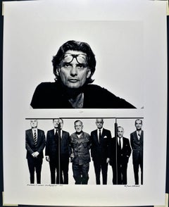 16 x 20" Photographer Richard Avedon, Signed