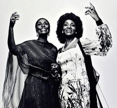 16 x 20" Sopranos Shirley Verrett und Grace Bumbry, signiert von Jack Mitchell