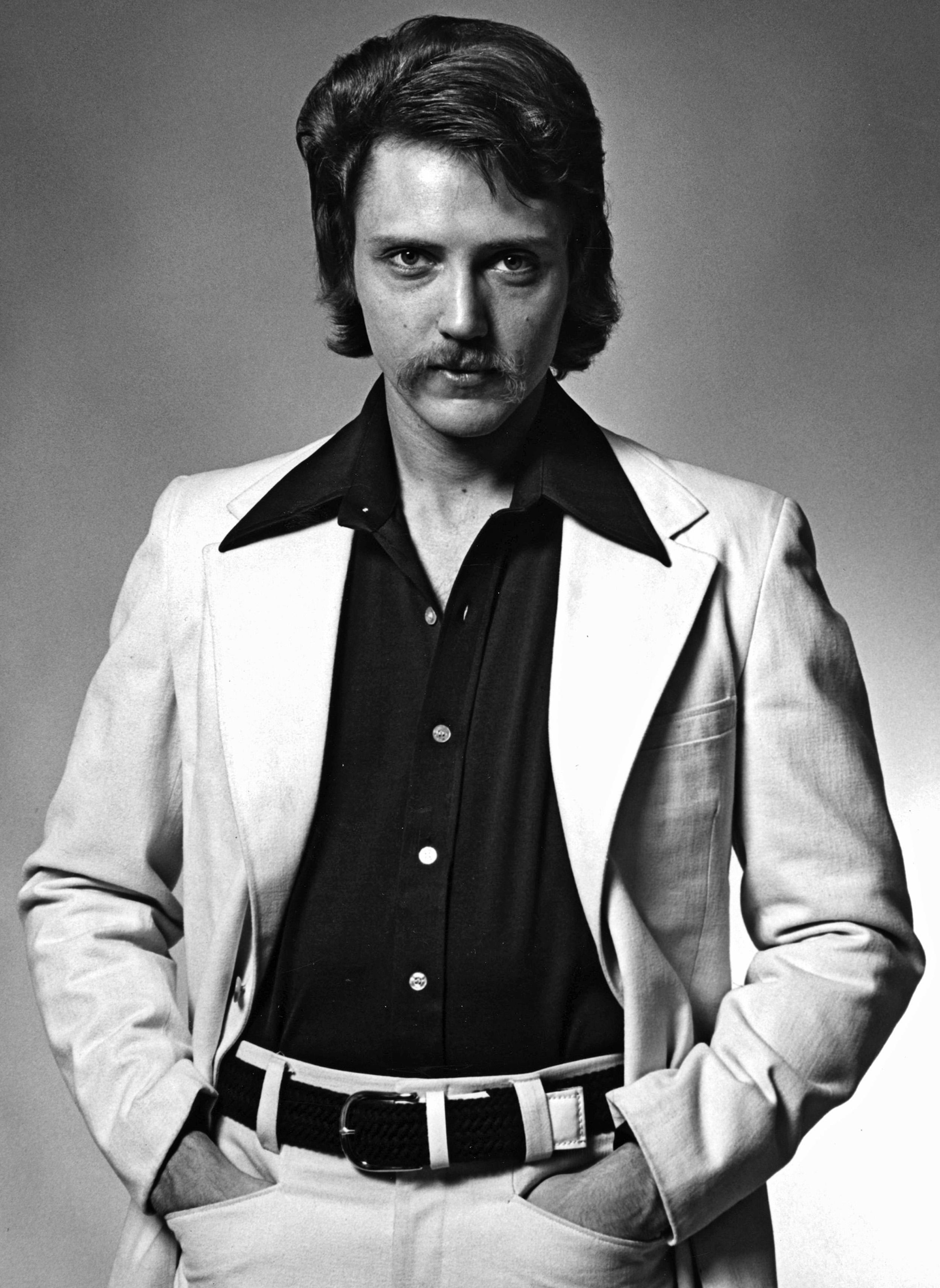 L'attore premio Oscar Christopher Walken, autografato da Jack Mitchell in vendita 1