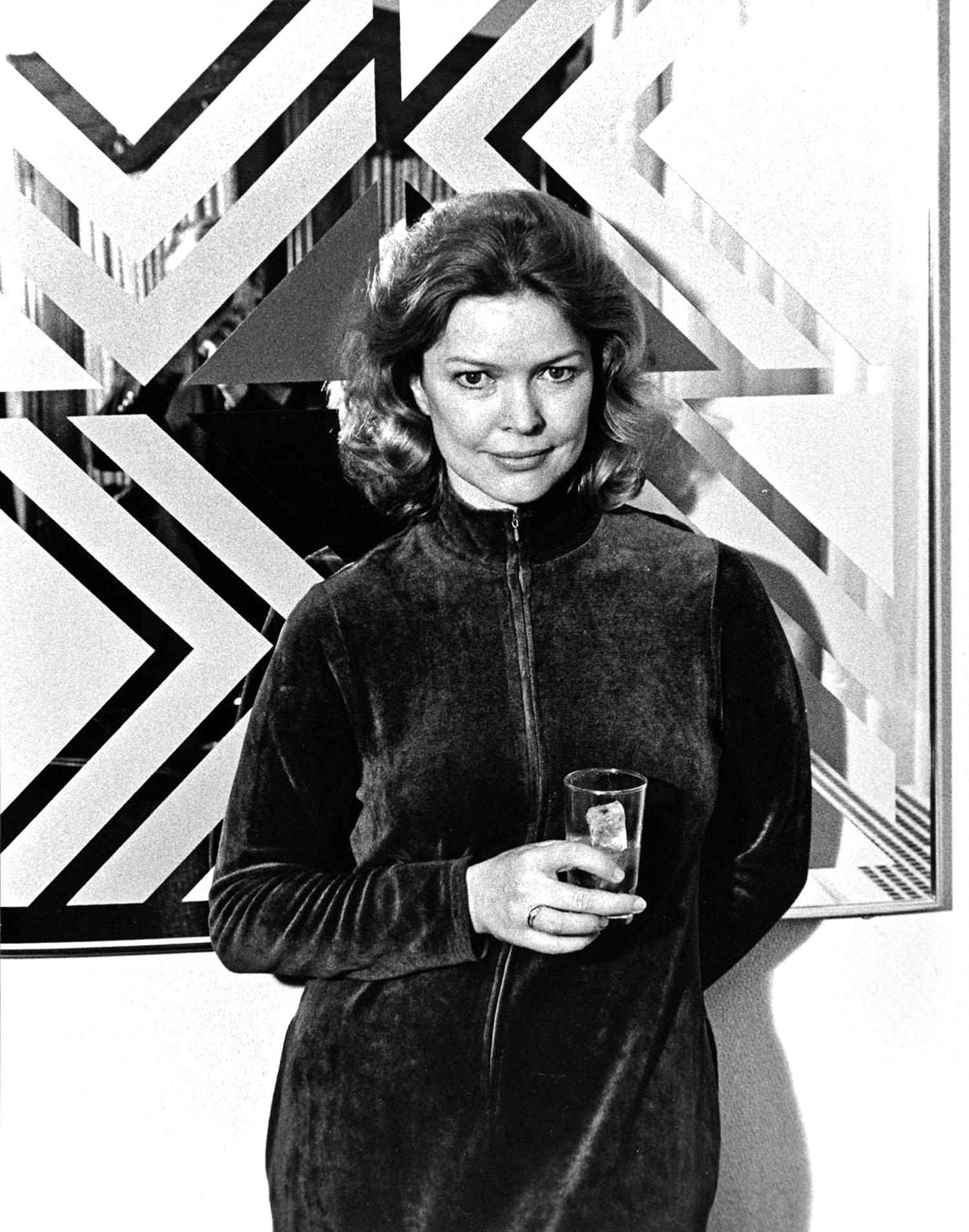 Jack Mitchell Black and White Photograph - Academy Award-winning actress ('Alice Doesn't Live Here Anymore') Ellen Burstyn