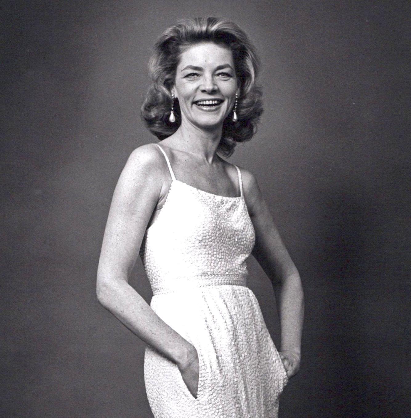 Academy Award-winning actress Lauren Bacall - Photograph by Jack Mitchell