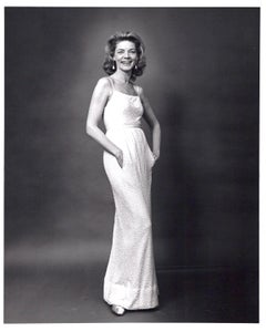 Vintage Academy Award-winning actress Lauren Bacall