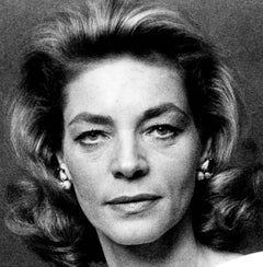 Academy Award-Winning Actress Lauren Bacall, signed by Jack Mitchell