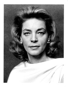  Academy Award-Winning Actress Lauren Bacall, signed by Jack Mitchell