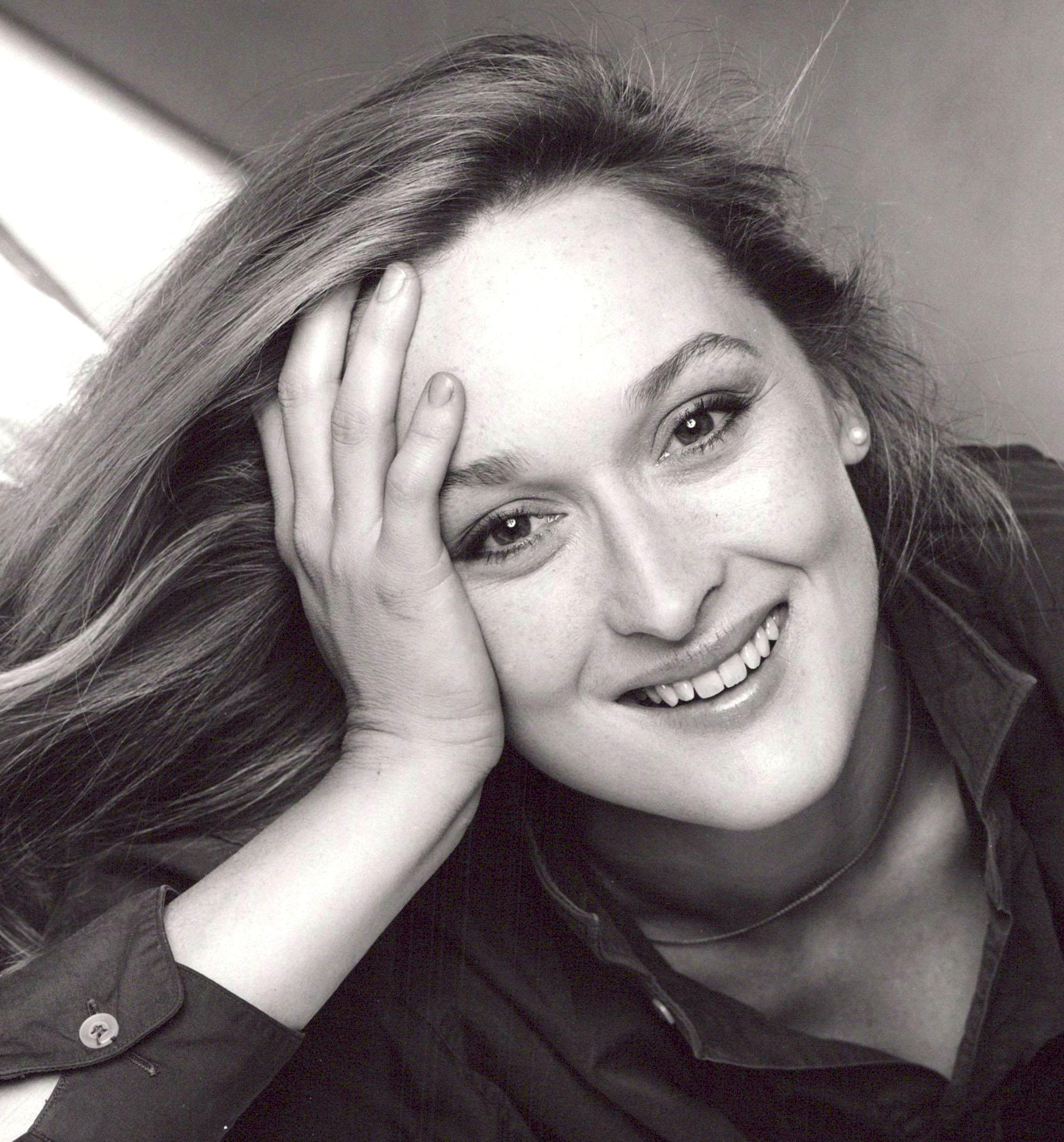 Academy Award-gekrönte Schauspielerin Meryl Streep – Photograph von Jack Mitchell