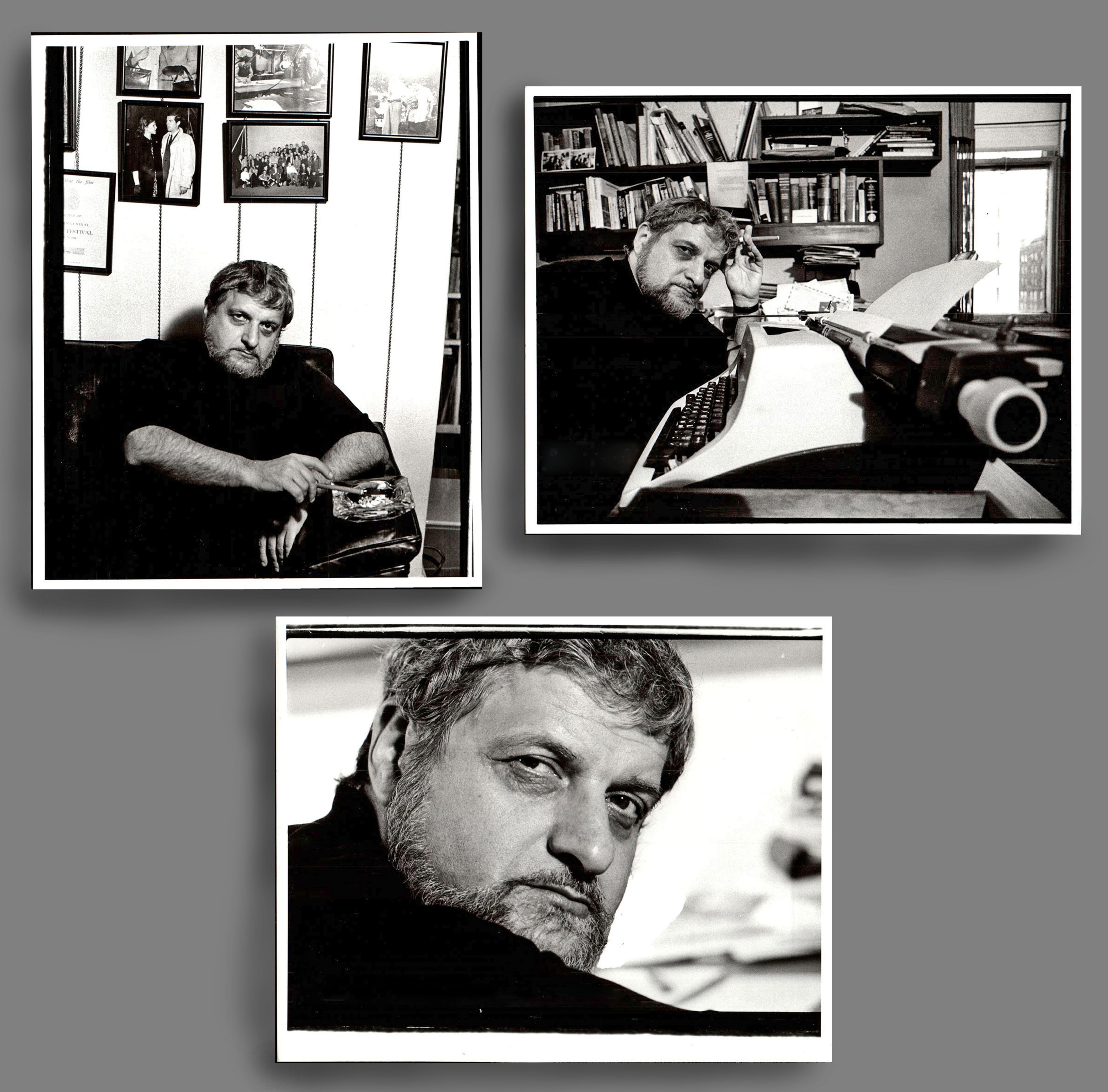 Jack Mitchell Black and White Photograph - Academy Award-Winning Dramatist/Screenwriter Paddy Chayefsky - Set of 3 8 x 10's