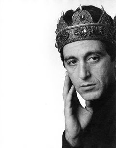 Actor Al Pacino starring as Richard III on Broadway