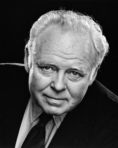 Actor Carroll O'Connor studio portrait