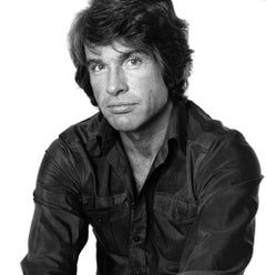 L'attore e regista Warren Beatty, autografato da Jack Mitchell