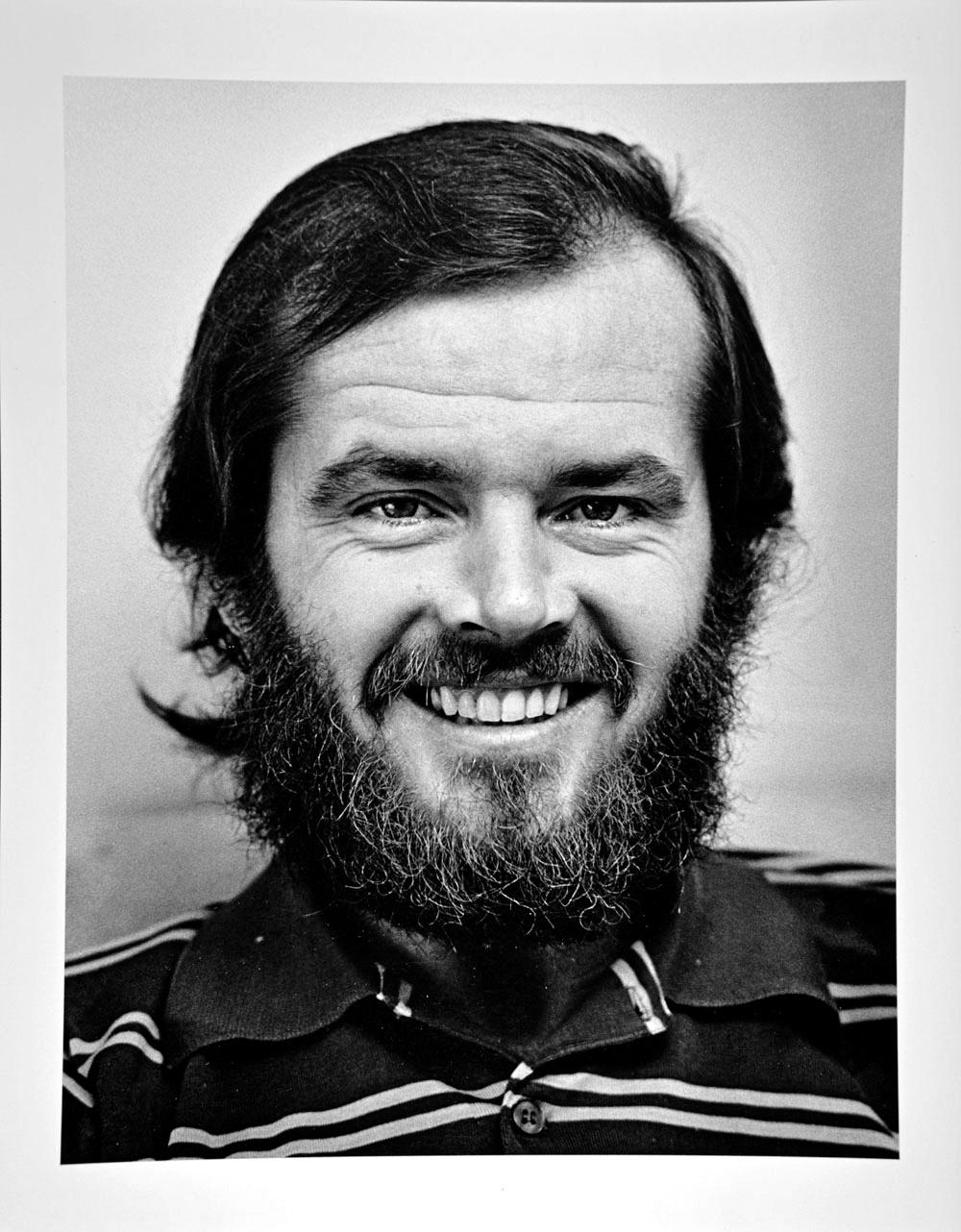 Jack Mitchell Black and White Photograph – Academy Award-gekrönter Schauspieler Jack Nicholson, in dem Jahr, in dem er in „Easy Rider“ spielte 