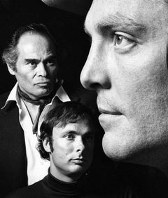 Actor Stacey Keach, director Gene Frankel, and playwright Arthur Kopit