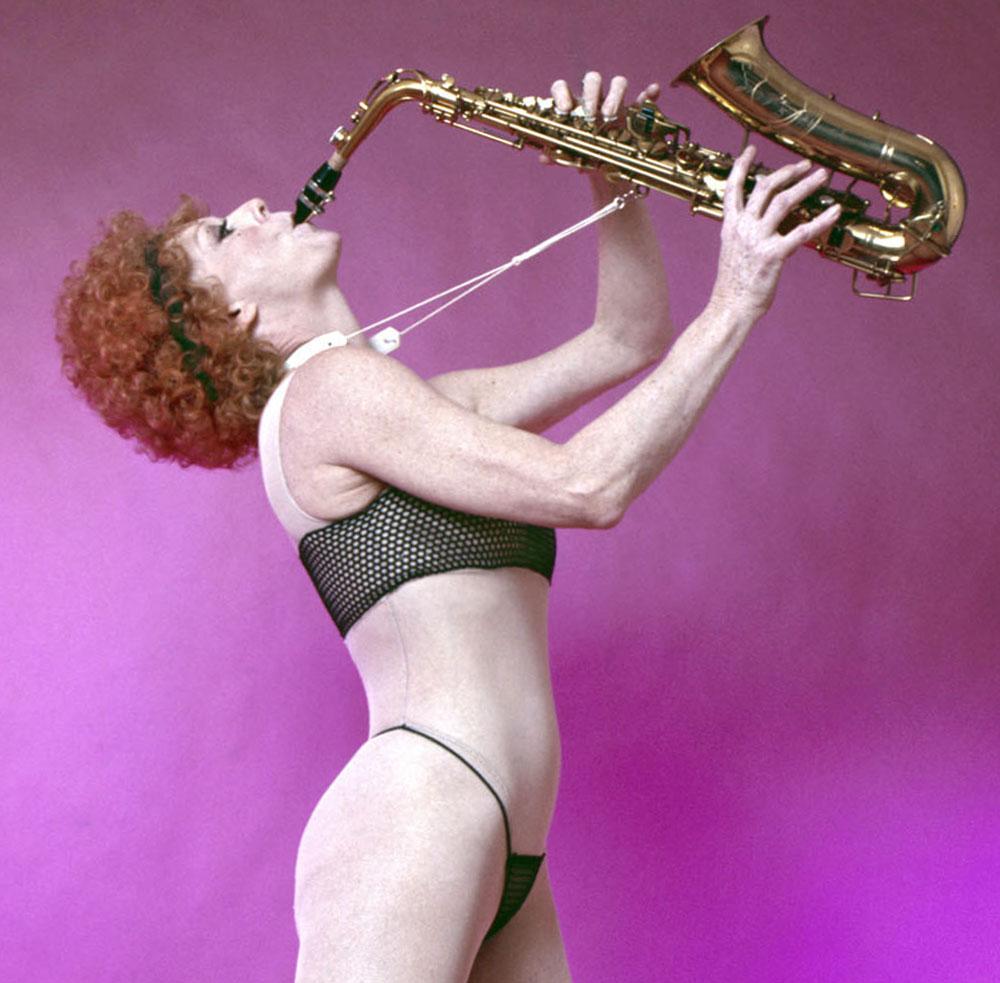 Actress & Dancer Gwen Verdon as Roxie Hart in Bob Fosse's  'Chicago' on Broadway - Photograph by Jack Mitchell