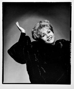 Photo de la séance Blackglama de Debbie Reynolds intitulée « What Becomes a Legend Most ? »