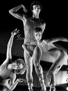 Alwin Nikolais Modern Dance Company Performing 'Aviary', signed by Jack Mitchell