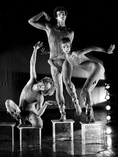 Retro Alwin Nikolais Modern Dance Company Performing 'Aviary', signed by Jack Mitchell