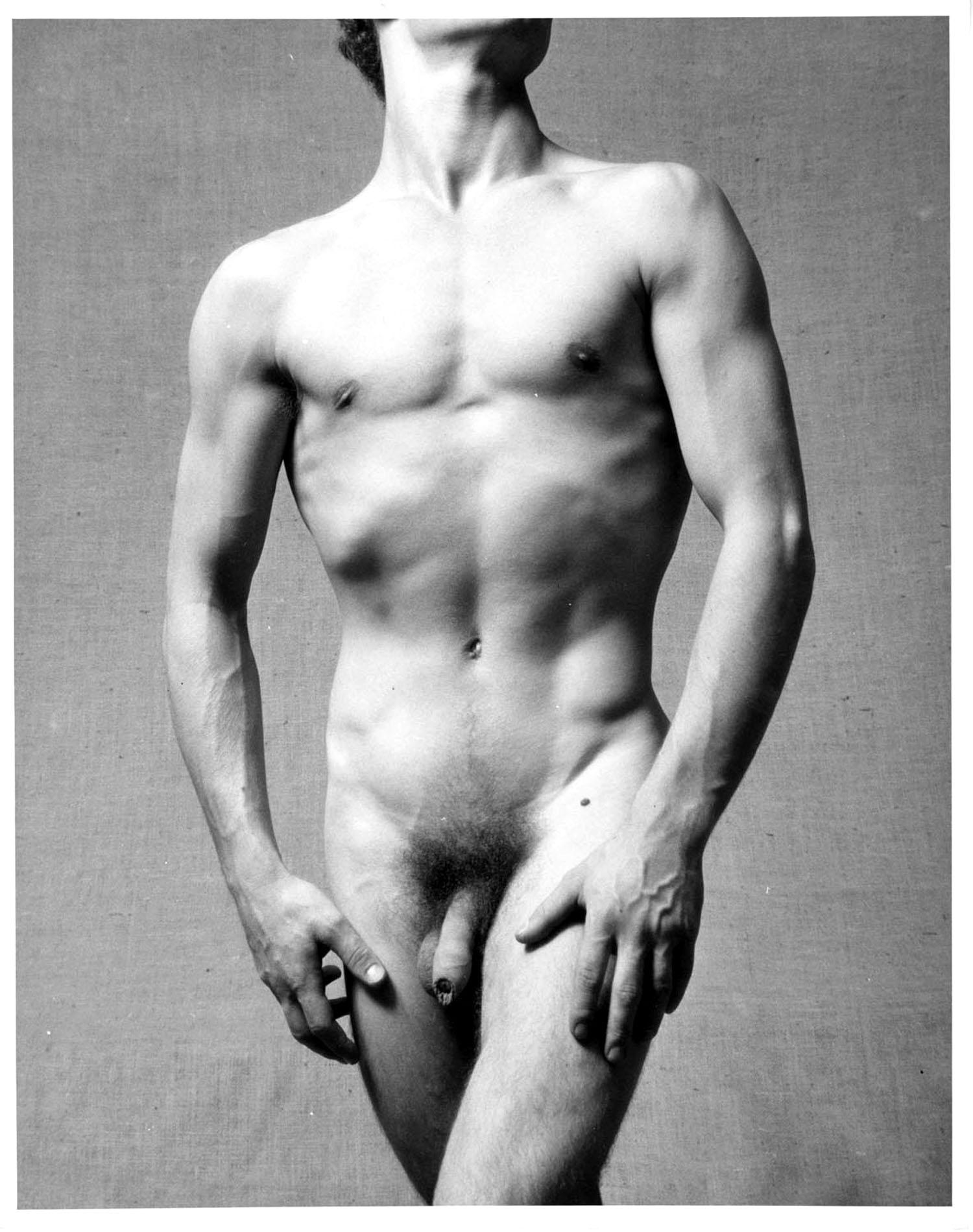 Bailarín del American Ballet Theatre Stephan Jan-Hoff fotografiado Desnudo firmado