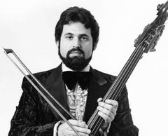 American classical bass virtuoso Gary Karr, photographed for After Dark magazine