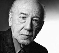 American classical composer David Leo Diamond, signed by Jack Mitchell