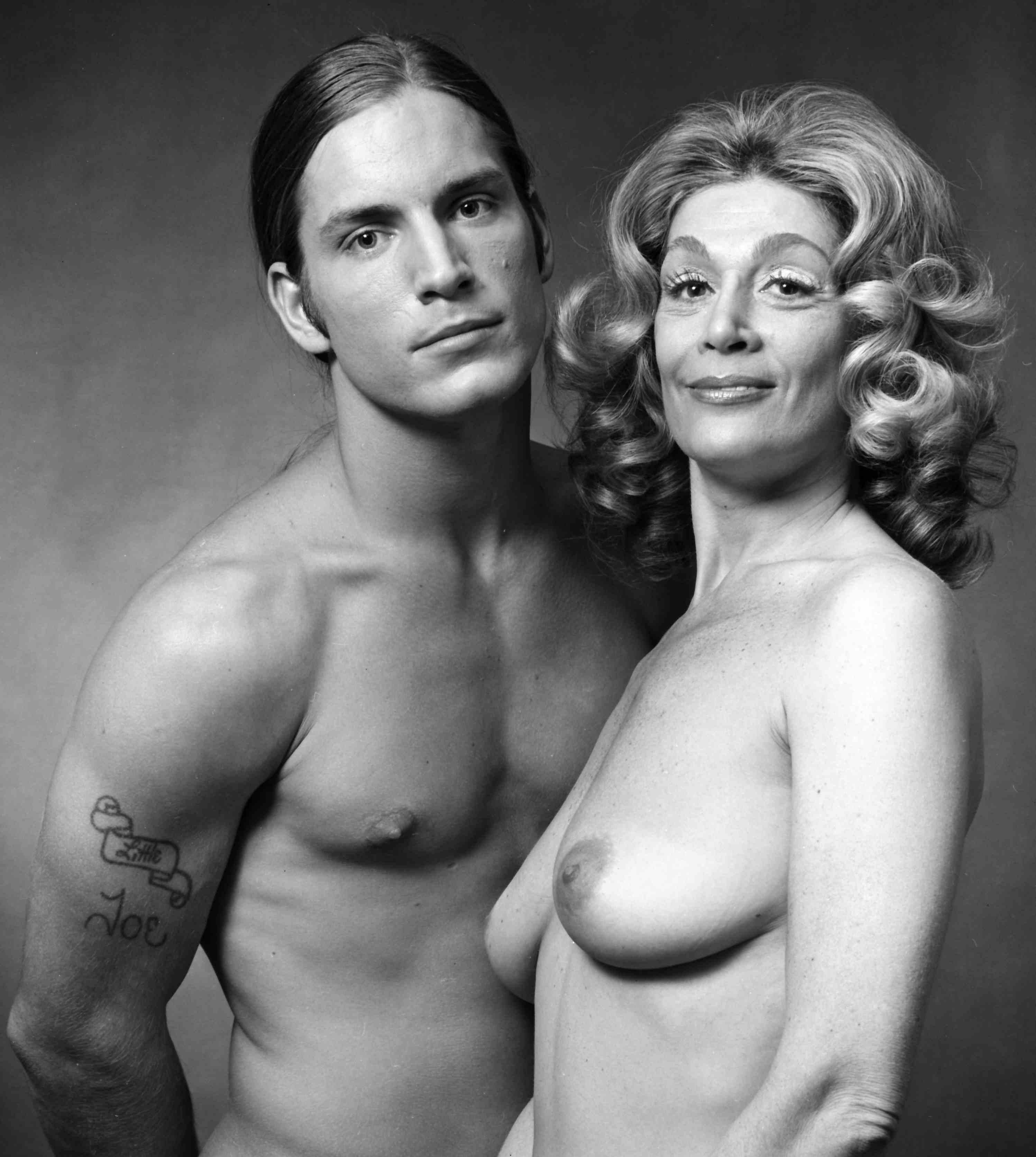 Andy Warhol 'Heat' Superstars Sylvia Miles & Joe Dallesandro nude for After Dark