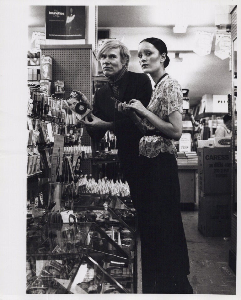 Jack Mitchell - Andy Warhol and Jane Forth Buying Cosmetics in a New ...