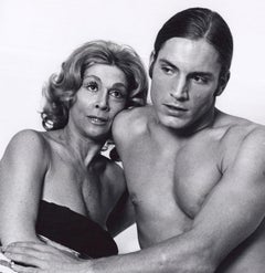 Andy Warhol superstars Joe Dallesandro and Sylvia Miles in 'Heat'
