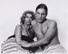 Andy Warhol superstars Joe Dallesandro and Sylvia Miles in 'Heat'