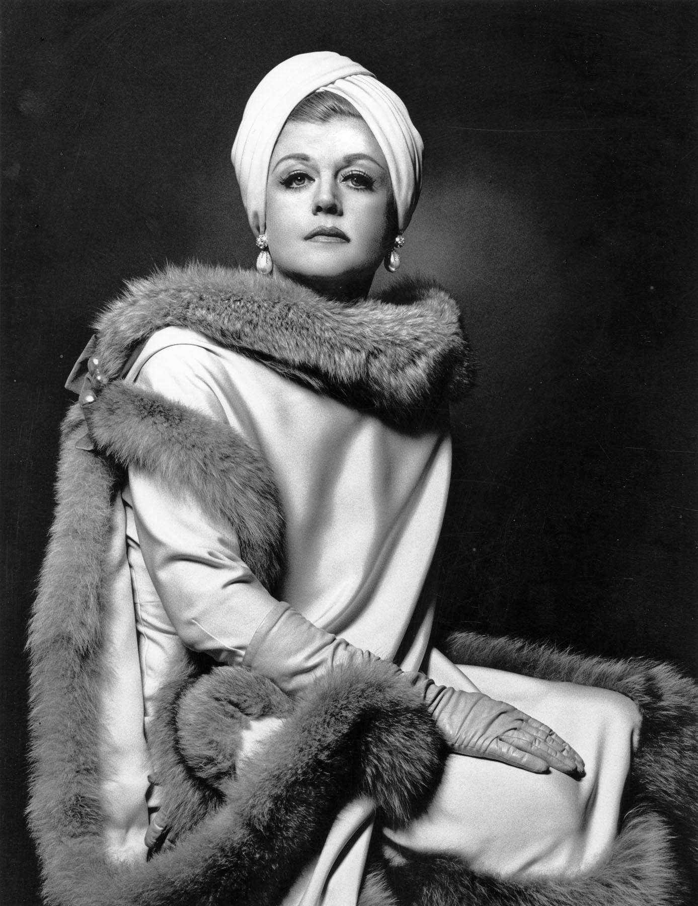 Jack Mitchell Black and White Photograph -  Angela Lansbury as 'Mame' on Broadway
