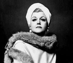 Angela Lansbury als „Mame“ am Broadway, signiert von Jack Mitchell