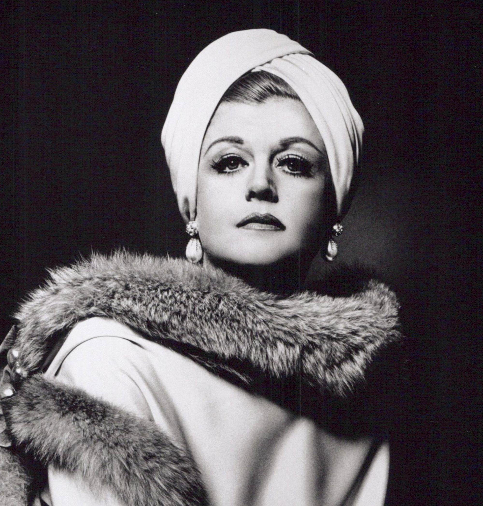 Angela Lansbury in full costume for her starring role on Broadway as 'Mame' - Photograph by Jack Mitchell