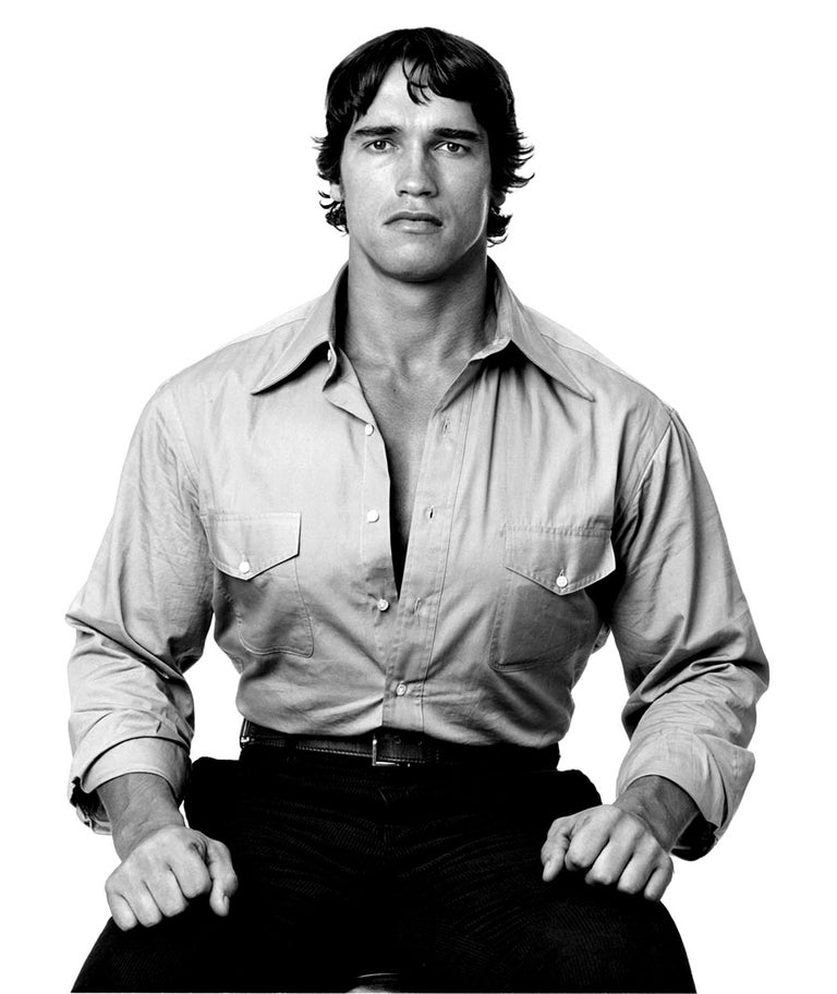 Young Arnold Schwarzenegger Long Hair