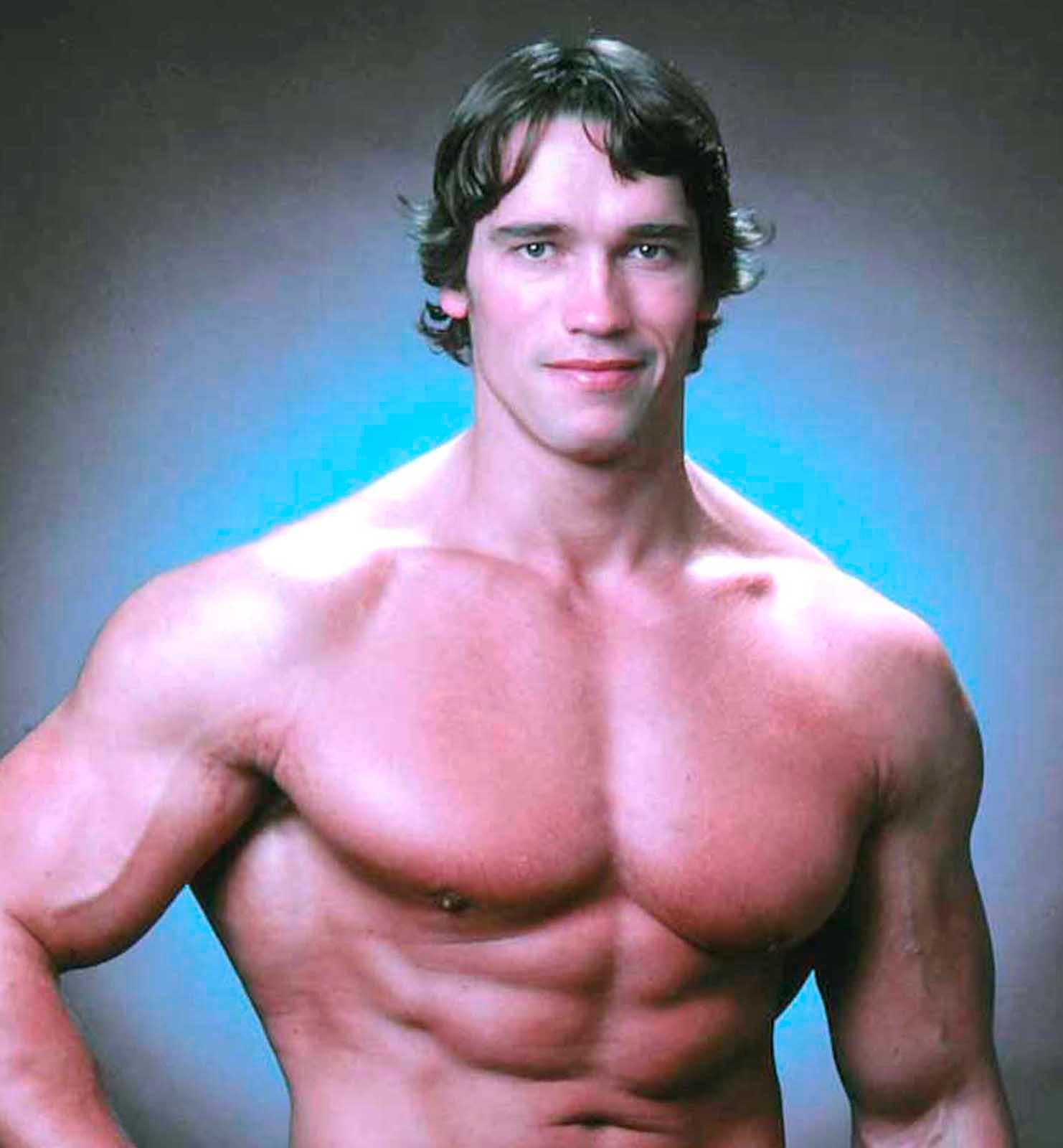Dieses Foto von Arnold Schwarzenegger wurde 1976 für eine Titelgeschichte des Magazins 