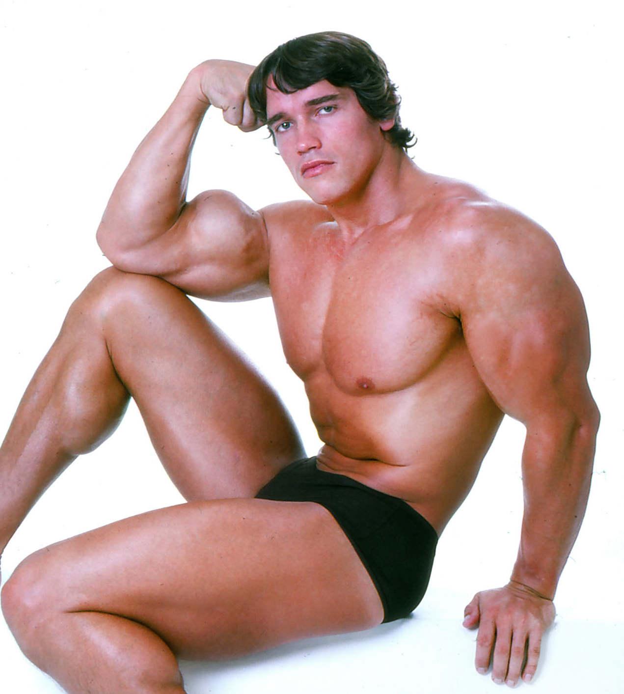 Arnold Schwarzenegger 'After Dark' Zeitschrift, Farbe 17 x 22