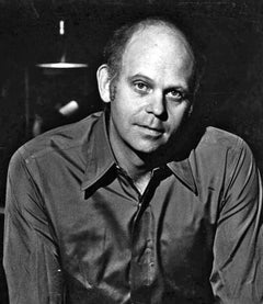 Artist Claes Oldenburg in his studio, signed by Jack Mitchell