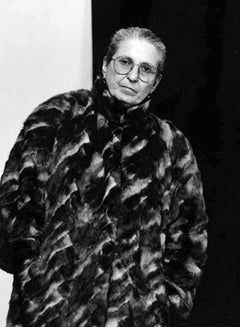 Artist Dorothy Cantor Pearlstein, signed by Jack Mitchell