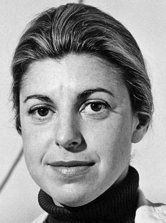 Artist Helen Frankenthaler, signed by Jack Mitchell