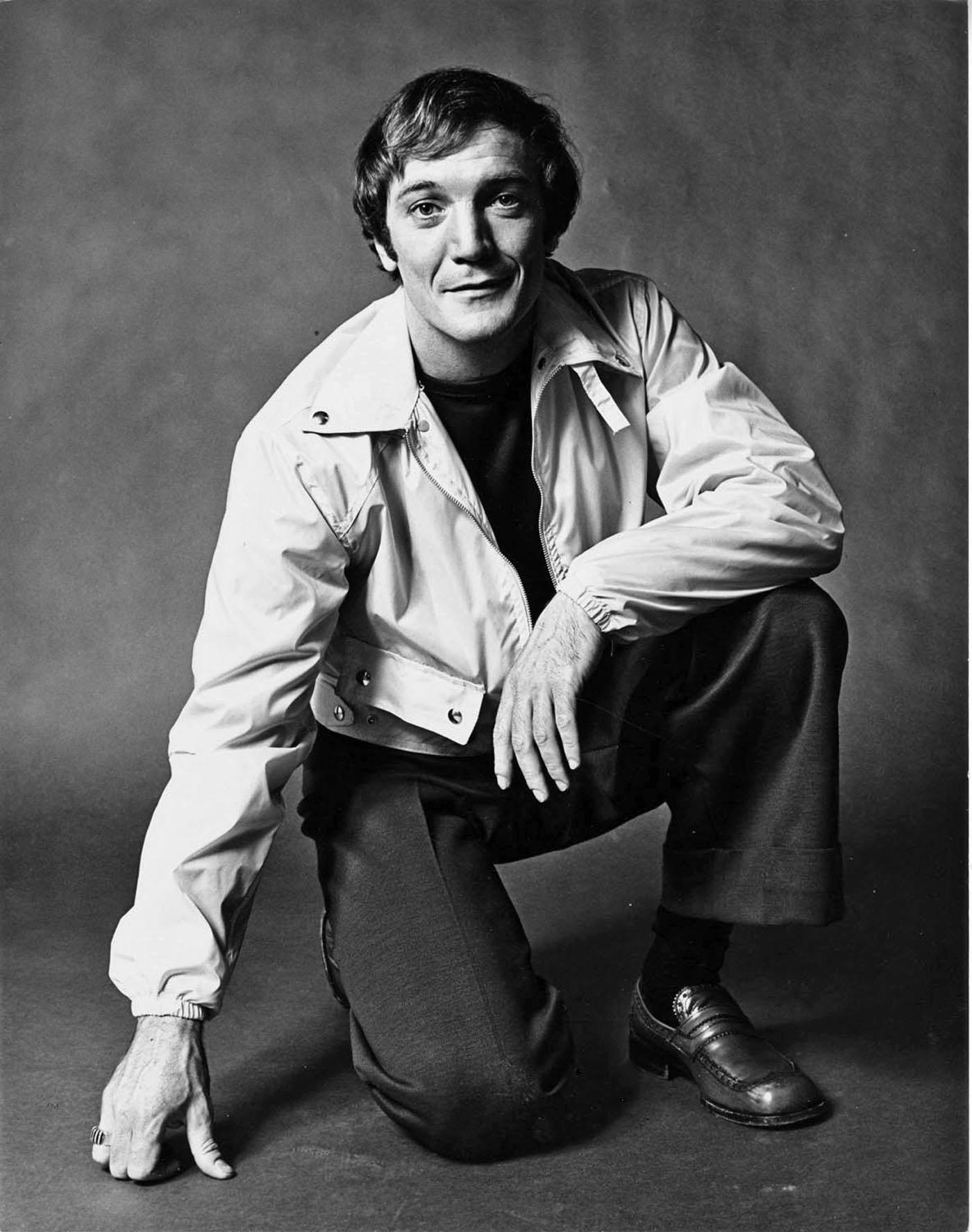 Artist Jack Brusca, studio portrait