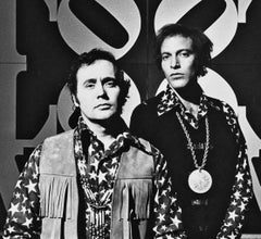 Artists Robert Indiana and William Katz