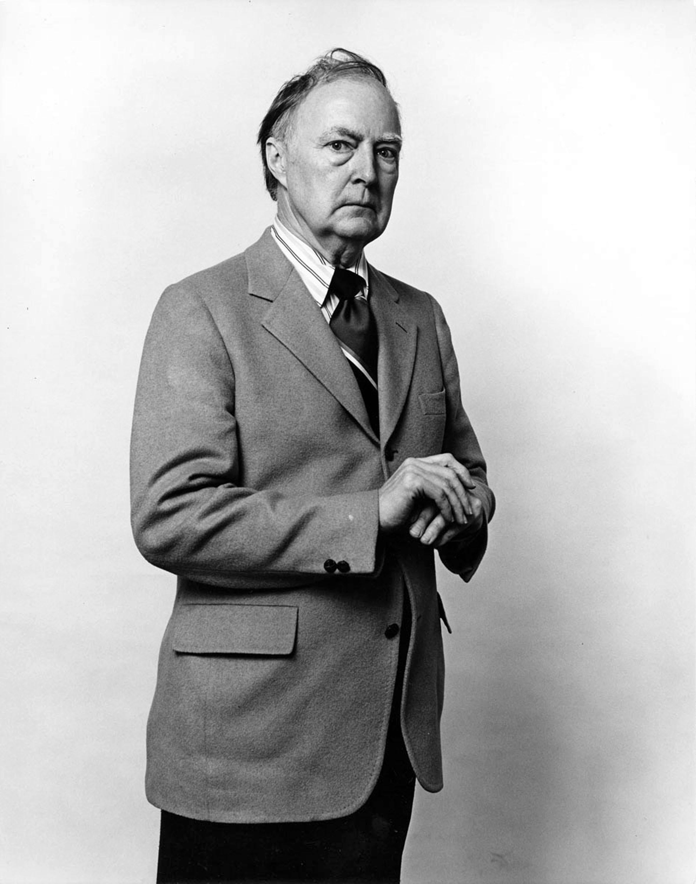 Jack Mitchell Black and White Photograph - Author James Purdy
