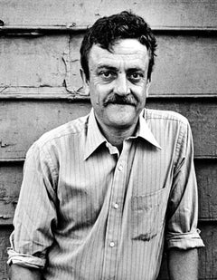 Author Kurt Vonnegut, Jr., signed and numbered by Jack Mitchell