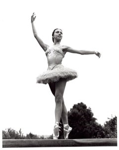 Ballerina Maria Tallchief performing 'Sylvia Pas de Deux' at Jacob's Pillow