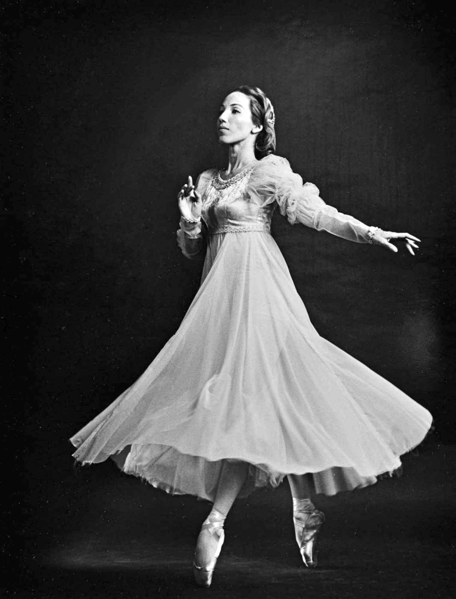 Ballet Russe Dancer Yvonne Chouteau, Signed by Jack Mitchell