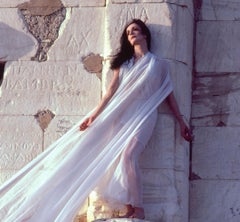 Bejart Ballet Dancer Marcia Haydee in Greece, 17 x 22" Exhibition Photograph