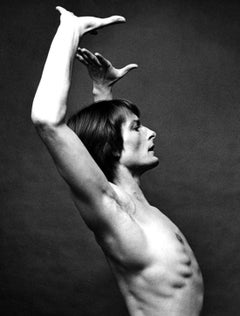 Boston Ballet dancer Woltach Lowski, signed by Jack Mitchell