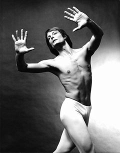 Boston Ballet dancer Woltach Lowski, signed by Jack Mitchell