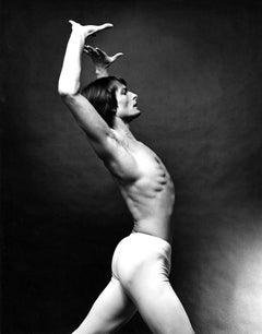 Boston Ballet dancer Woltach Lowski, signed by Jack Mitchell